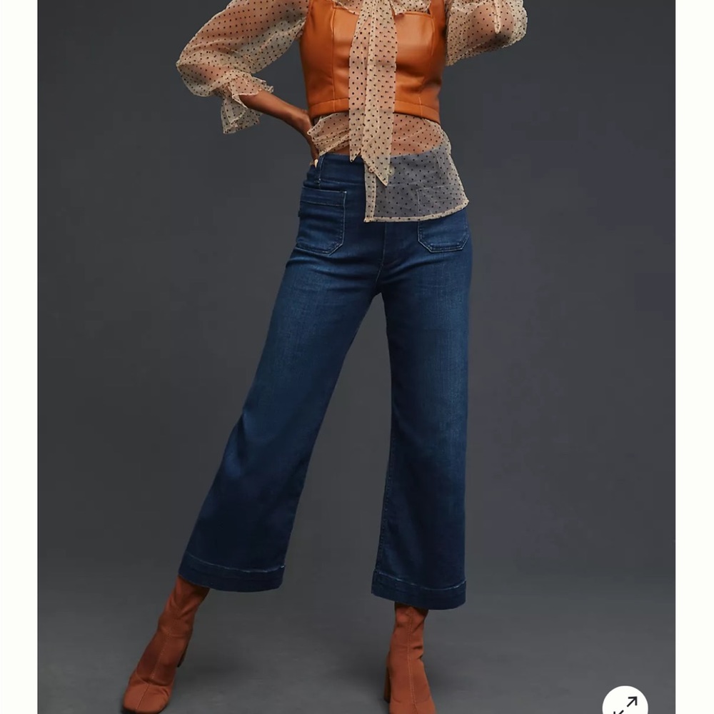 Anthropologie- Pilcro: The Skipper Wide Leg Jeans